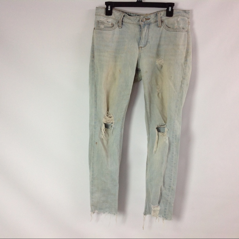 Lucky Brand Womens Lolita Skinny Jeans Ripped 6